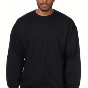 BLACK FLEECE PULLOVER G180 SIZE M