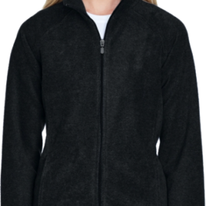 BLACK FULL ZIP FLEECE JACKET M990W SIZE 2XL