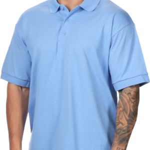 CAROLINA BLUE POLO G880 SIZE 2XL
