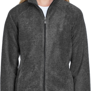 DARK HEATHER FULL ZIP FLEECE JACKET M990W SIZE M